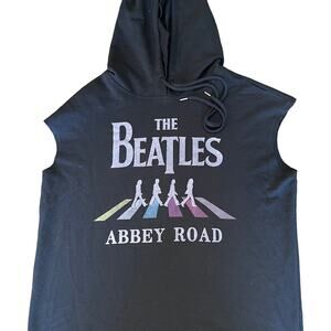 Apple Corp The Beatles Abbey Road Sleevless Hoodie Graphic Shirt